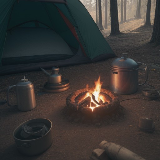 【キャンプバーナー】火力の低下を防ぐ詰まり解消 | 手入れの方法と手順 をイメージした自然風景の写真