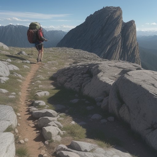 【登山の歩き方】疲れにくい足運びのコツ | 山行を楽にする方法 をイメージした 山 の写真