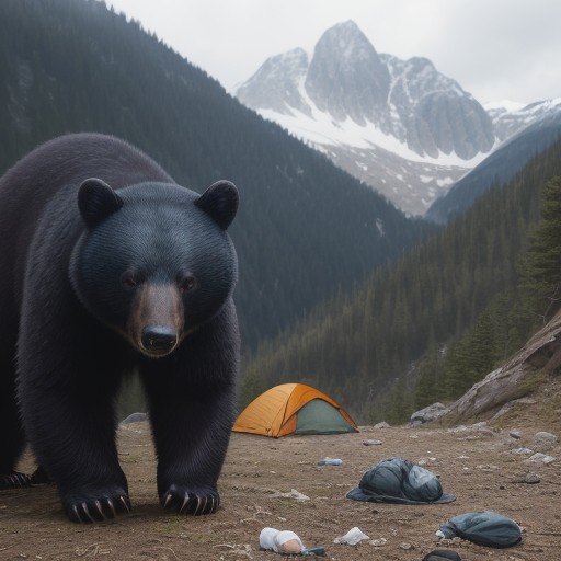 【ツキノワグマ】出没時の回避策 | 山歩きでの対策と注意点 をイメージした 山、ハイキング、山 の写真