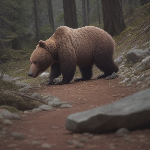 【ヒグマ】足跡の見分け方 | 山歩きで注意したい特徴とポイント をイメージした 山、ハイキング の写真