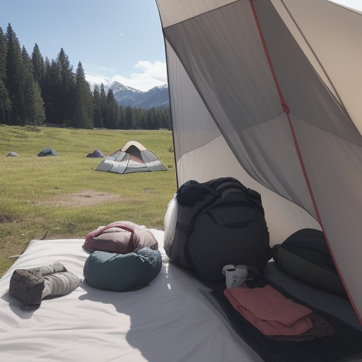 【キャンプ】疲労回復のコツ | 体を休める過ごし方と準備物 をイメージした自然風景の写真