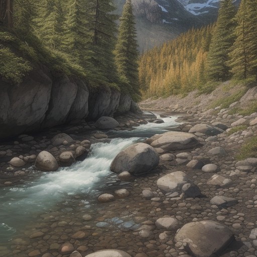 【ニジマス】渓流での釣りポイント | 効率的な攻略方法 をイメージした 山 の写真