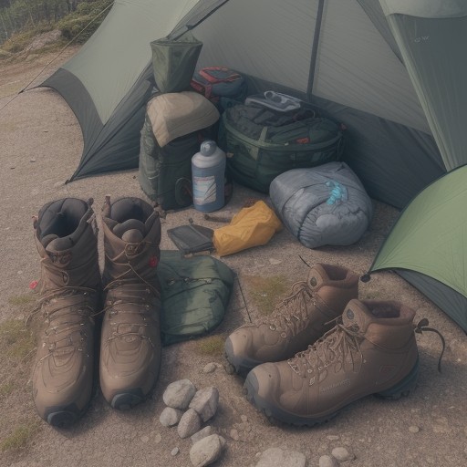 【登山装備】初心者向けの持ち物リスト | 山行前に確認したい道具一式 をイメージした 山、ハイキング、登山道 の写真