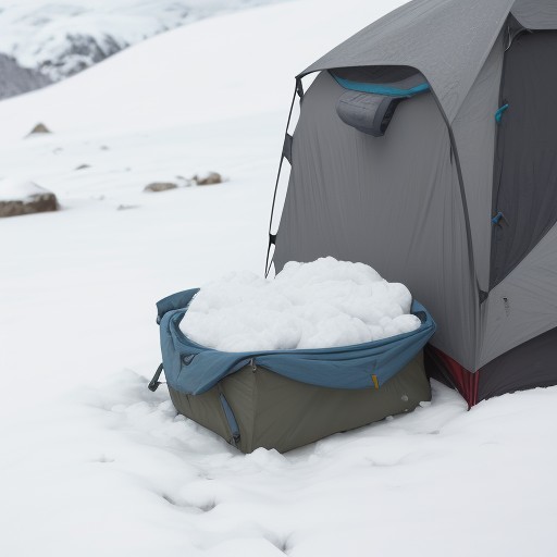 【登山用ハードシェル】洗濯と撥水ケア | 長く使うための手入れ方法 をイメージした 冬、山 の写真