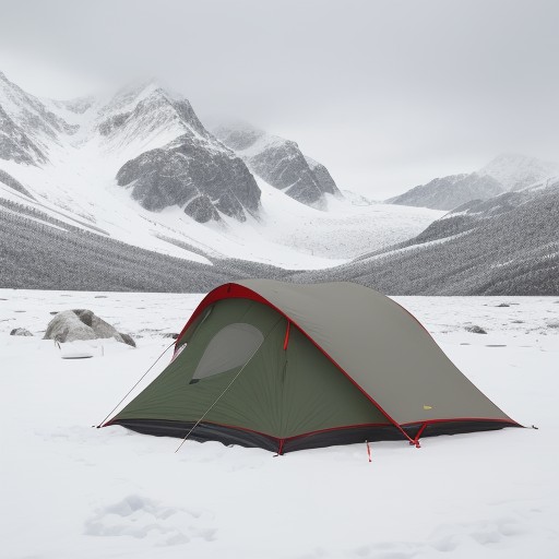 【登山】稜線の低温症リスク | 対策と装備の選び方 をイメージした 冬、山、稜線、冬、登山道 の写真