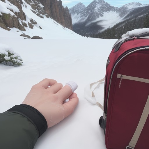 【救急セット】登山の持ち物リスト | 怪我や急病に備える中身の選び方 をイメージした 冬、山 の写真