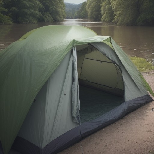 【河原キャンプ】安全に過ごすための点検項目 | 準備すべき道具と注意点 をイメージした 川 の写真