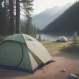 【キャンプ】熱湯の捨て方 | 自然を守る処理方法と注意点 をイメージした 広角の風景 の写真