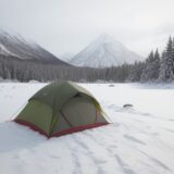 【冬山】低温症を防ぐ服装 | ウェア選びのポイント をイメージした 広角の風景、山、冬 の写真