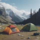 【応急処置】山での怪我への対応 | 優先的に行う手順と準備物 をイメージした 広角の風景、山 の写真