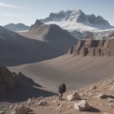 【登山靴】砂礫帯での歩きやすさ | おすすめのシューズ選び をイメージした 広角の風景、ハイキング の写真