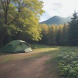 【山菜】毒草との見分け方 | 初心者向け図鑑で確認する採取のポイント をイメージした 広角の風景 の写真