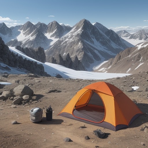 【登山用ギア】泥汚れを落とす道具 | おすすめの手入れ方法と手順 をイメージした 広角の風景、山 の写真