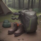 【登山シューズ】泥汚れの落とし方 | 正しい手入れの手順と道具 をイメージした 広角の風景、ハイキング の写真