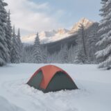【低体温症】山の低体温症で見られる初期症状 | 対策と対処法について をイメージした 広角の風景、山 の写真