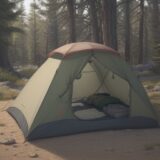 【登山ザック】メッシュ部分の破れを直す | 簡単な修理方法と道具の選び方 をイメージした 広角の風景、ハイキング の写真