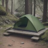 【登山シューズ】防水機能を維持する方法 | 正しいメンテナンスの手順 をイメージした 広角の風景、ハイキング の写真