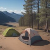【キャンプ場】予約の手順 | 人気のサイトを確保する方法 をイメージした 広角の風景 の写真