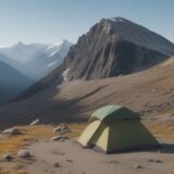 【登山】滑落した時の応急処置 | 山での怪我への対処法 をイメージした 広角の風景、山 の写真