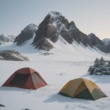 【登山】初心者が揃えたい最低限の装備 | 山歩きの準備リスト をイメージした 広角の風景、山 の写真