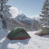 【アウトドア保険】登山の怪我への備え | 選び方と加入のポイント をイメージした 広角の風景、山 の写真