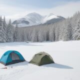 【ウィンタースポーツ】メンズ向けウェアの選び方 | 雪山での服装ガイド をイメージした 広角の風景、冬、山、雪景色 の写真