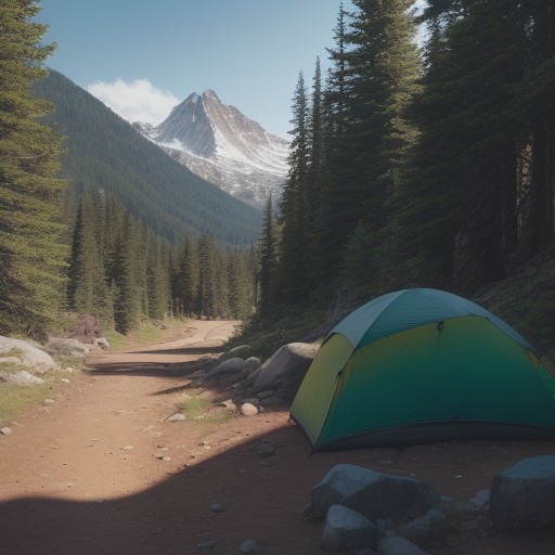 【登山】すれ違い方のマナー | 山道で譲り合うための基本ルール をイメージした 広角の風景、ハイキング、山、登山道 の写真