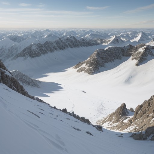 【登山】稜線を歩くルート選び | 足の疲労を減らす方法 をイメージした 広角の風景、山、稜線 の写真