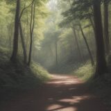 【タラの芽】採取のタイミング | 山での探し方と注意点 をイメージした 広角の風景 の写真