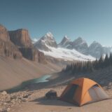 【登山用ギア】錆びを防ぐ塗り方 | 長く使うためのメンテナンス方法 をイメージした 広角の風景、山 の写真