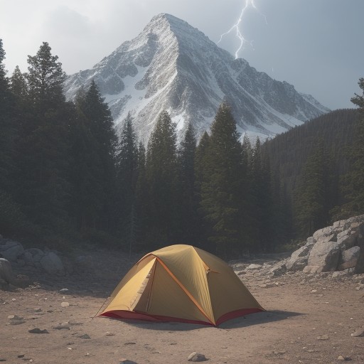【登山】雷が発生しやすい時間帯 | 山での避難方法と注意点 をイメージした 広角の風景、山、山頂 の写真
