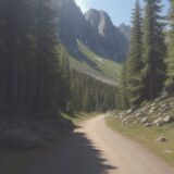 【登山シューズ】足の蒸れを防ぐ靴下の選び方 | 夏山登山の快適な歩き方 をイメージした 広角の風景、ハイキング、ハイキング、夏 の写真