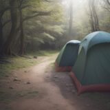 【アウトドアシューズ】泥落としブラシの使い方 | 汚れを落とす手入れの手順 をイメージした 広角の風景 の写真