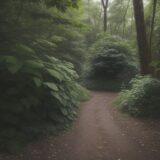 【ウド】見分け方のポイント | 毒草との違いを確認して採取する をイメージした 広角の風景 の写真