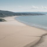 【潮位】海での釣りにおける水位の確認 | 危険な場所を避ける方法 をイメージした 広角の風景 の写真