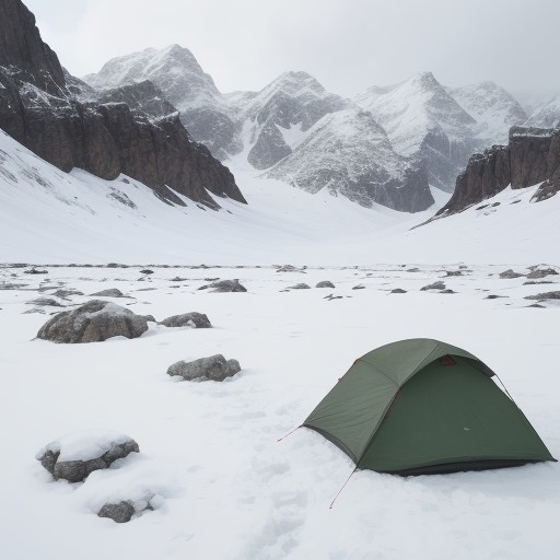 【低体温症】登山のリスクと対策 | 意識レベルによる判断基準 をイメージした 広角の風景、山 の写真