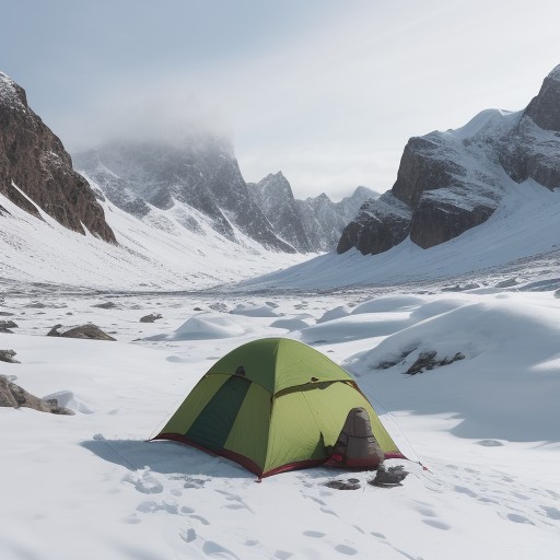 【登山】霜降り対策の装備 | 山行での体温維持方法 をイメージした 広角の風景、山 の写真