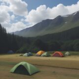 【ミズ】山菜を採る時期 | 採取場所と注意点 をイメージした 広角の風景 の写真