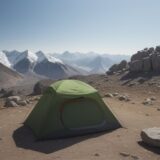 【登山】猛暑日の体感温度 | 山頂までの対策と注意点 をイメージした 広角の風景、山 の写真