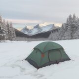 【低体温症】登山の対策に効く飲み物 | 体を温める選び方と準備 をイメージした 広角の風景、山 の写真