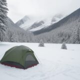 【初冬登山】おすすめの山域 | 雪が降り始める時期に登る山 をイメージした 広角の風景、ハイキング、冬、山、山、雪景色 の写真