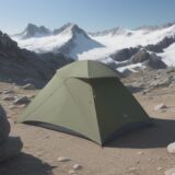 【登山用テント】シームテープの剥がれを直す | 自宅でできる補修の手順 をイメージした 広角の風景、山 の写真