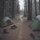 【登山靴】シューズとの選び方の違い | 足元に合う一足の見つけ方 をイメージした 広角の風景、ハイキング の写真