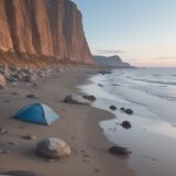 【潮の流れ】海での読み方を練習 | 実践的なポイントとコツ をイメージした 広角の風景 の写真