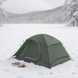 【山菜】残雪期の採取ポイント | 正しい見分け方と注意点 をイメージした 広角の風景、雪景色 の写真