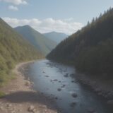 【川フロート】選び方のポイント | 川下りに使う道具の準備 をイメージした 広角の風景、川、川 の写真
