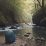 【沢靴】失敗しない選び方 | 川歩きに合う一足を見つける方法 をイメージした 広角の風景、川、川 の写真