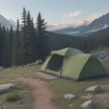 【登山用テント】撥水力の復活方法 | 自宅でできるメンテナンス手順 をイメージした 広角の風景、ハイキング の写真