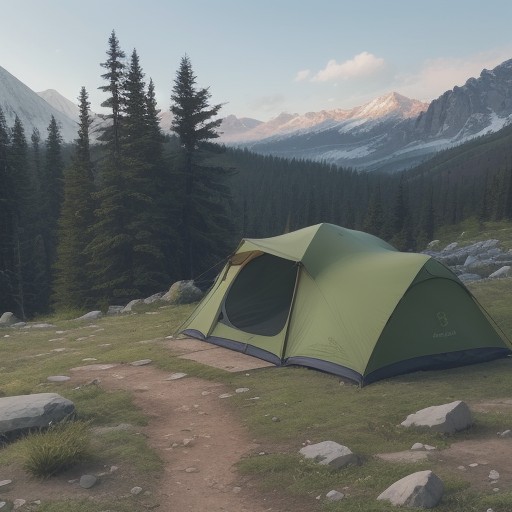 【登山用テント】撥水力の復活方法 | 自宅でできるメンテナンス手順 をイメージした 広角の風景、ハイキング の写真