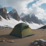 【登山装備】初心者が買い揃える順番 | 準備のポイントと選び方 をイメージした 広角の風景、山 の写真
